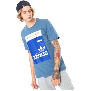 NWT Adidas Original Graphic Pantone Short Tee